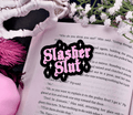 Slasher Slut Sparkle Vinyl Sticker – Durable Waterproof Bookish Decal